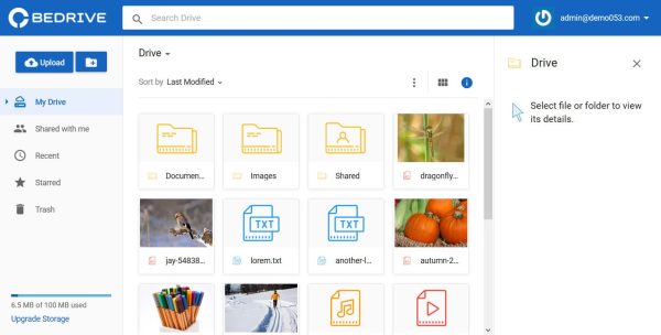 BeDrive v2.2.0-文件托管和云存储网盘系统 强大的文件共享管理系统文件分享系统源码