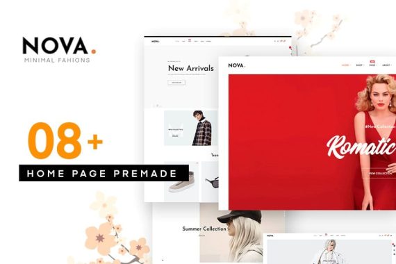 Nova Prestashop 1.7.6.x时尚商务主题Nova v2.0.0在线服装店时装店鞋店电子产品模板 外贸跨境电商在线商城模板 响应式商店主题