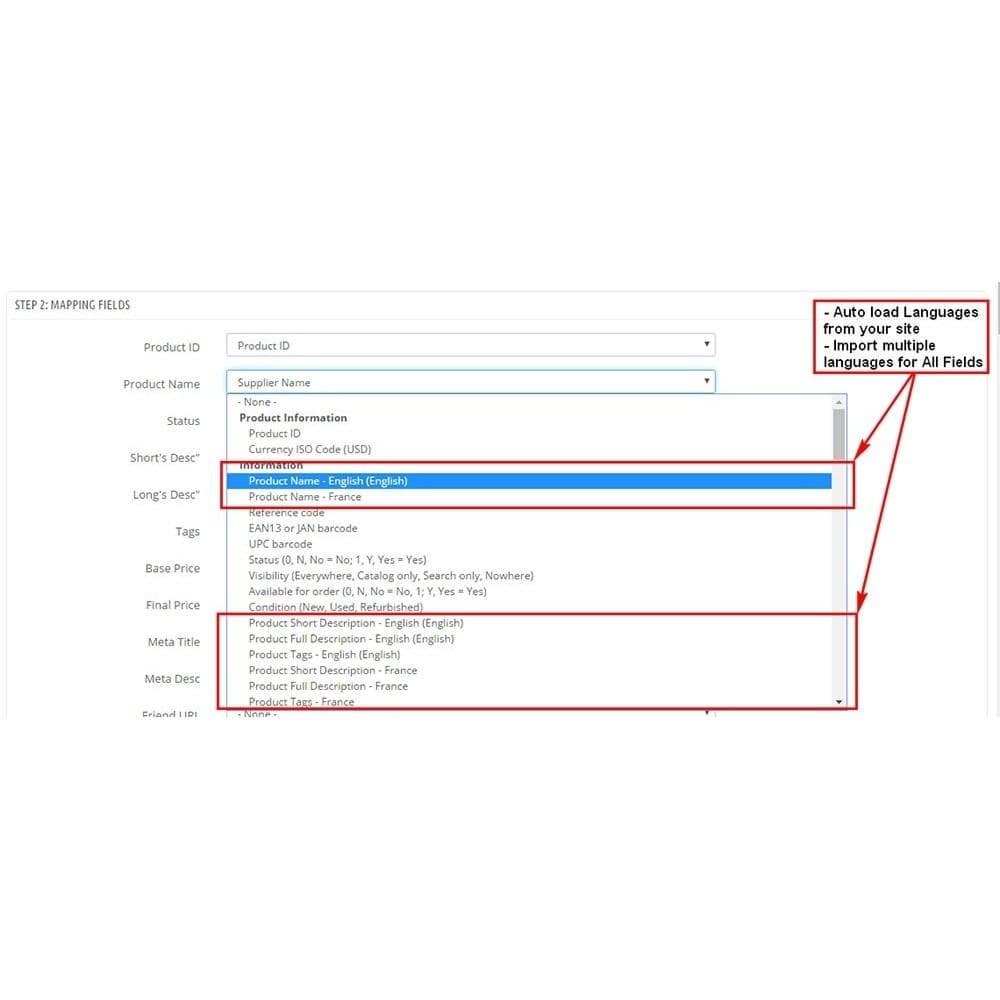 PrestaShop从CSV导入/更新批量产品的插件高级版Import/Update Bulk Product from any Csv/Excel File Pro v1.0.70外贸跨界电商商城商店专业版模块批量导入csv xls xlsx修改更新商品-6