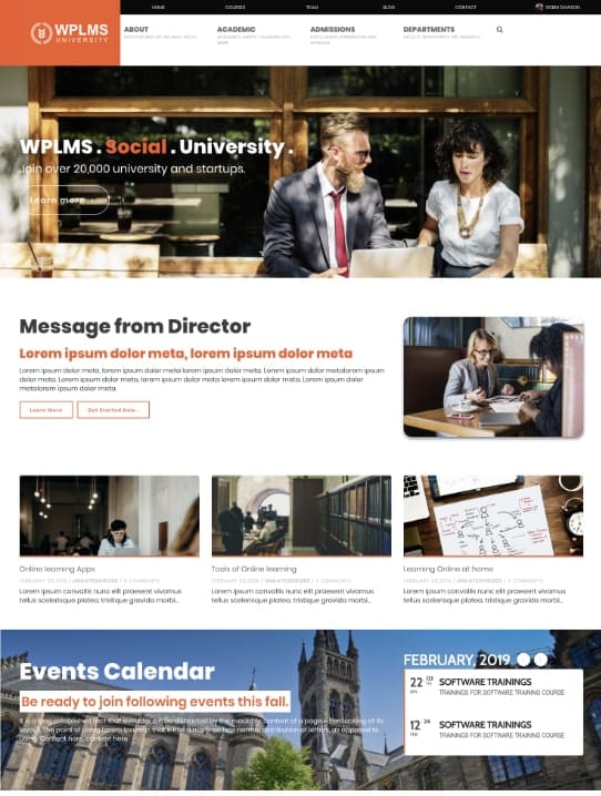 wordpress WPLMS学习管理系统教育主题WPLMS v3.9.8教育培训中心 企业培训 课程管理 在线创建和销售课程-9