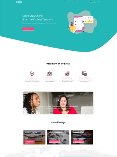 wordpress WPLMS学习管理系统教育主题WPLMS v3.9.8教育培训中心 企业培训 课程管理 在线创建和销售课程-8