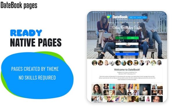 DateBook v4.7.9 WordPress约会主题