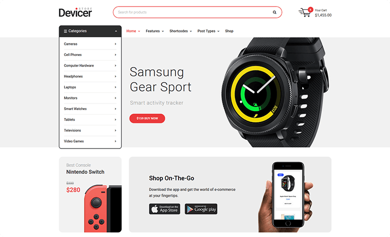 Coven v1.2-家具商店独立站模板WordPress WooCommerce主题 家居产品行业跨境电商-1