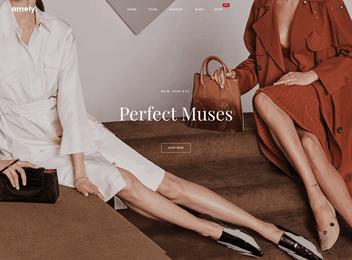 Amely v3.0.4极简时尚时装店、家具店、装饰店独立站模板 家居产品行业跨境电商WooCommerce WordPress主题-1