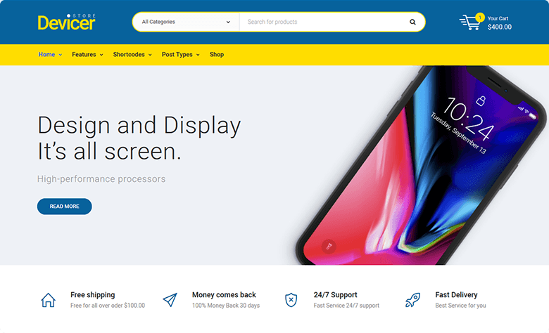 Coven v1.2-家具商店独立站模板WordPress WooCommerce主题 家居产品行业跨境电商-1