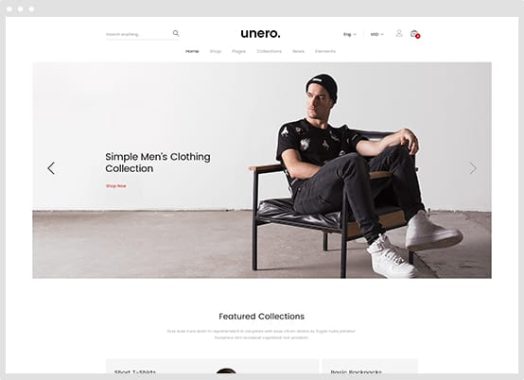 Unero v2.1.9-极简主义时装店、家具店、装饰店独立站模板 家居产品行业跨境电商WooCommerce WordPress主题