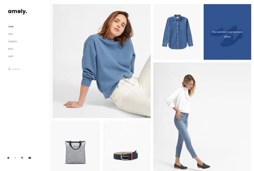 Amely v3.0.4极简时尚时装店、家具店、装饰店独立站模板 家居产品行业跨境电商WooCommerce WordPress主题-1