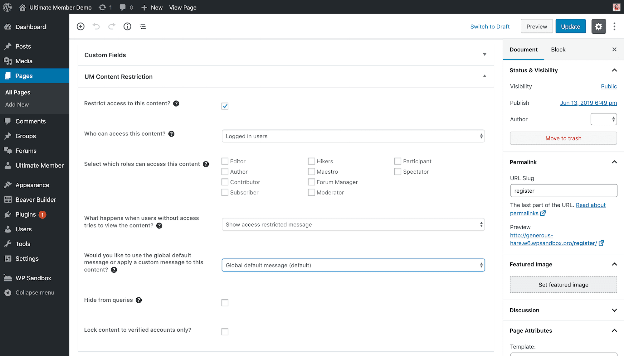Ultimate Member v2.8.7 用户档案和会员插件WordPress全能会员和社区插件用户中心 用户系统 会员中心 会员系统-1 Ultimate Member v2.8.7 用户档案和会员插件WordPress全能会员和社区插件用户中心 用户系统 会员中心 会员系统-1