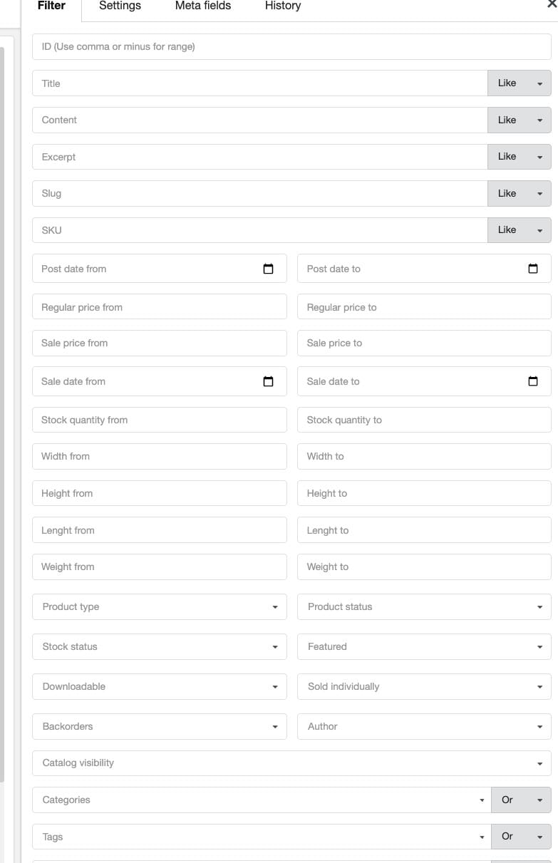 Bulky v1.3.5 WooCommerce 批量编辑产品、订单、优惠券 跨境电商独立站批量管理产品SKU、商品属性Wordpress插件-1 Bulky v1.3.5 WooCommerce 批量编辑产品、订单、优惠券 跨境电商独立站批量管理产品SKU、商品属性Wordpress插件-1