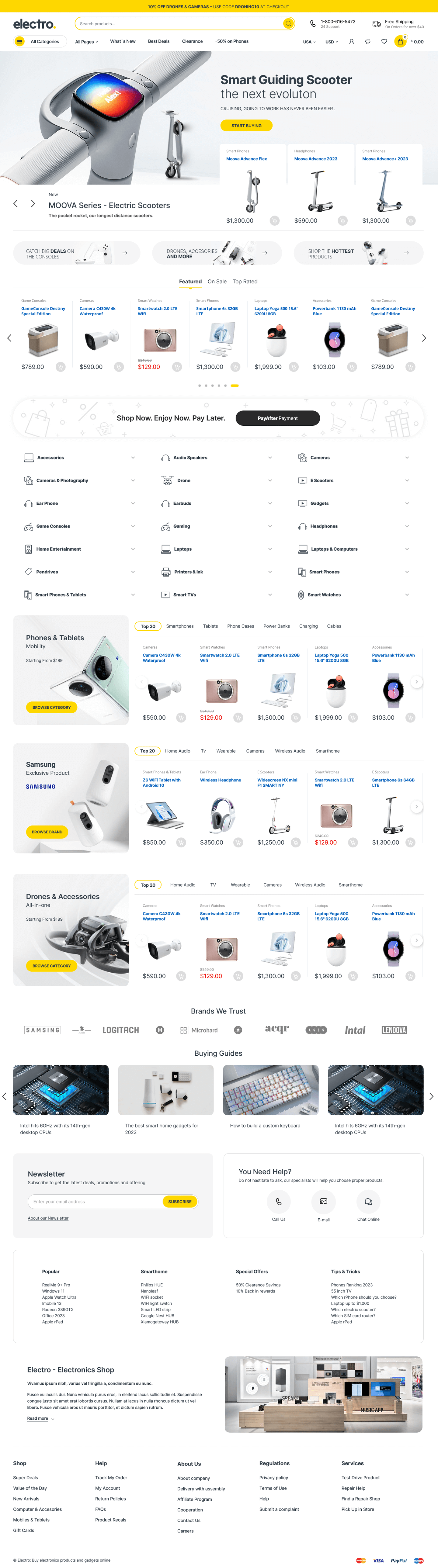 Electro v3.5.2电子产品跨境电商独立站模板时尚数码产品、手表行业购物网站WordPress WooСommerce主题-1 Electro v3.5.2电子产品跨境电商独立站模板时尚数码产品、手表行业购物网站WordPress WooСommerce主题-1