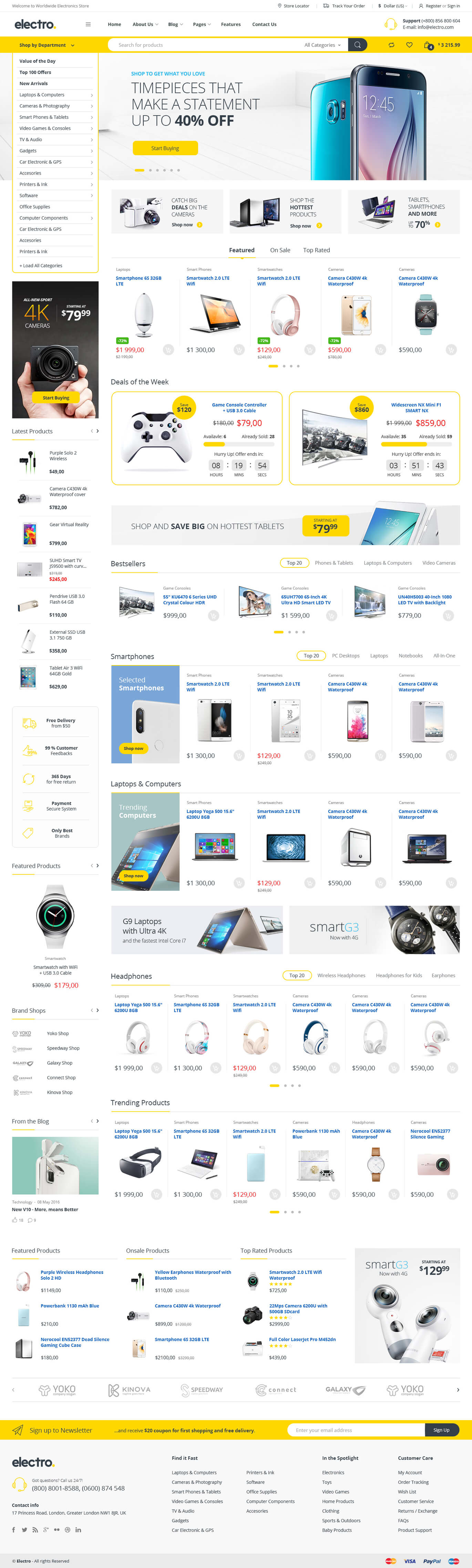 Electro v3.5.2电子产品跨境电商独立站模板时尚数码产品、手表行业购物网站WordPress WooСommerce主题-1 Electro v3.5.2电子产品跨境电商独立站模板时尚数码产品、手表行业购物网站WordPress WooСommerce主题-1