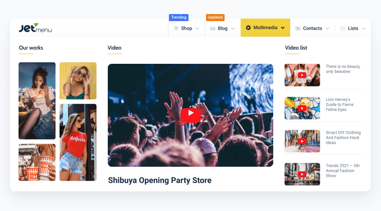 JetMenu v2.4.5 - Elementor 页面菜单生成器 用于创建自定义超级菜单的 WordPress 插件-1 JetMenu v2.4.5 - Elementor 页面菜单生成器 用于创建自定义超级菜单的 WordPress 插件-1