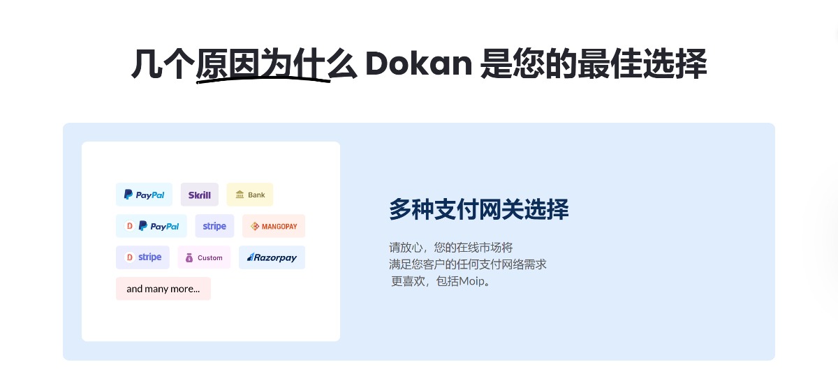 Dokan Pro v3.12.5多卖家或多供应商专业版 创建自己的ebay 跨境电商独立站多商家平台WooCommerce电子商务解决方案Wordpress插件-1