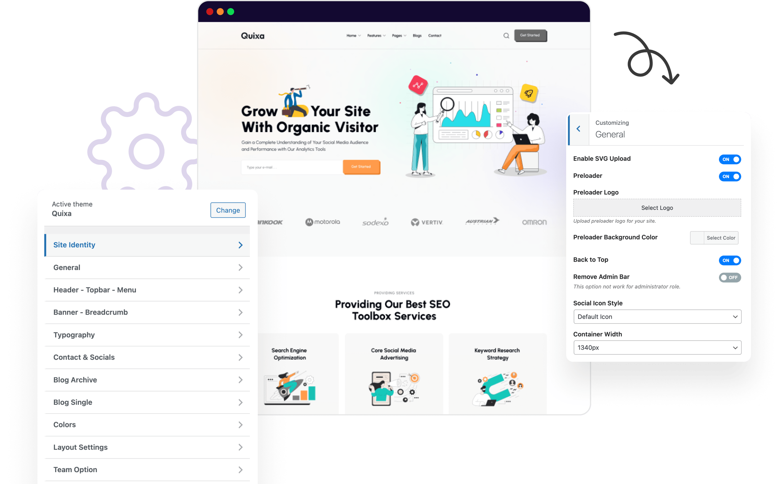 Quixa v1.0 – 创意商业 WordPress 主题 独立站模板-1 Quixa v1.0 – 创意商业 WordPress 主题 独立站模板-1