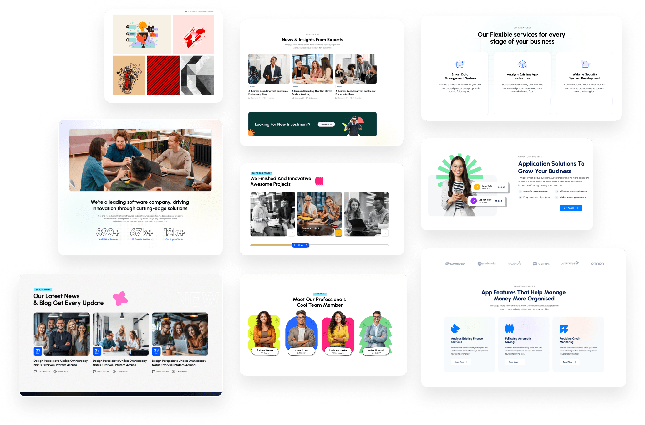 Quixa v1.0 – 创意商业 WordPress 主题 独立站模板-1