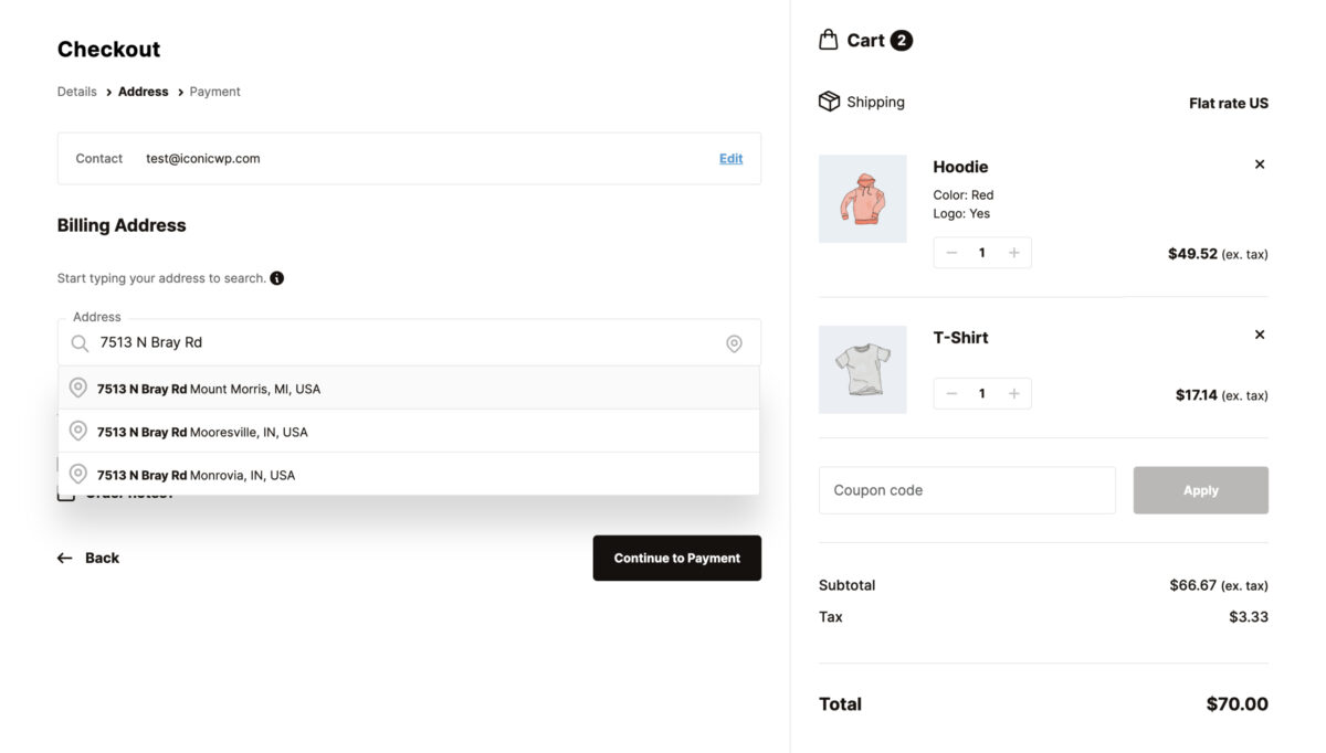 Iconic Flux Checkout for WooCommerce v2.16.0快速结账 - 直接结账，浮动购物车，侧购物车和弹出购物车 跨境电商购物网站结账流程优化提升转化率，电子产品、数码产品、时装店、家具店、装饰品、手表、鞋子、家居产品行业独立站WordPress插件-1