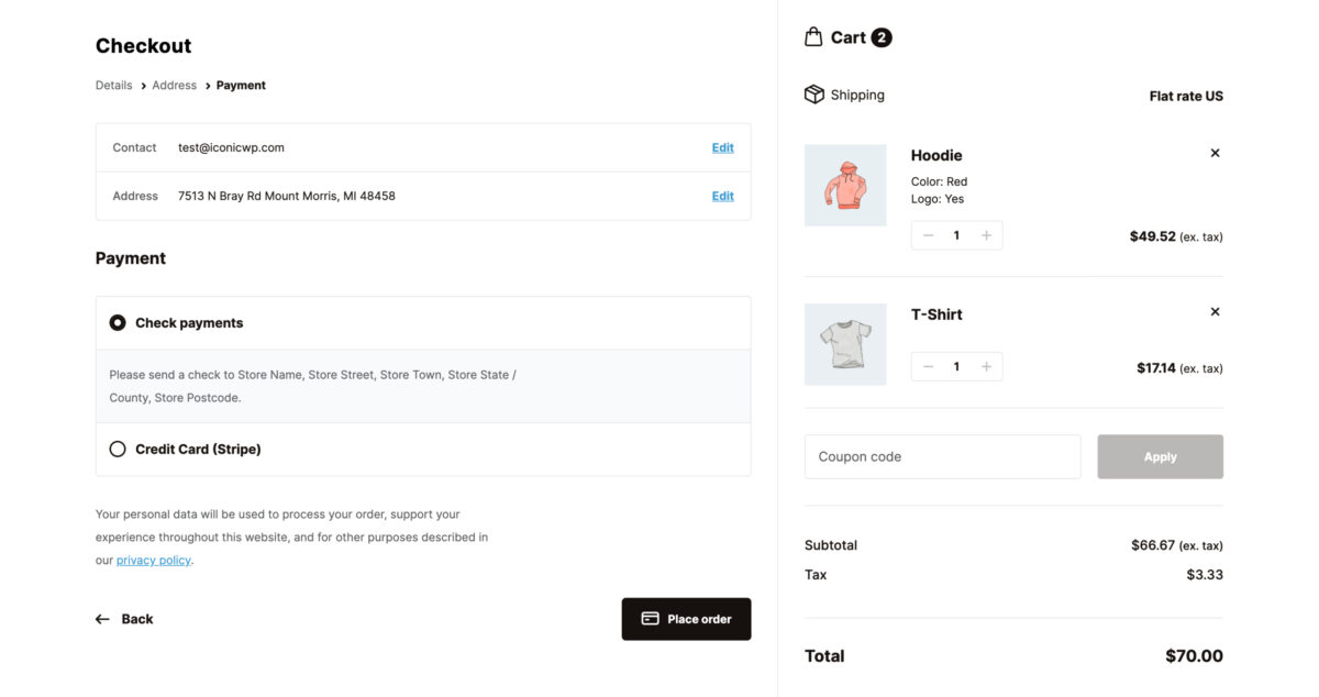 Iconic Flux Checkout for WooCommerce v2.16.0快速结账 - 直接结账，浮动购物车，侧购物车和弹出购物车 跨境电商购物网站结账流程优化提升转化率，电子产品、数码产品、时装店、家具店、装饰品、手表、鞋子、家居产品行业独立站WordPress插件-1