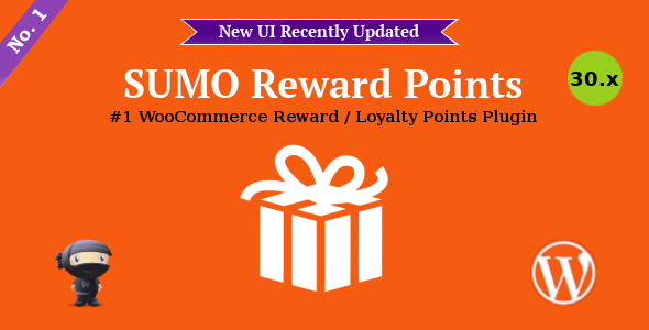 SUMO Reward Points v30.7.0 WooCommerce 奖励系统 购买产品、评论、注册、推荐、社交推广积分奖励 跨境电商独立站WordPress插件