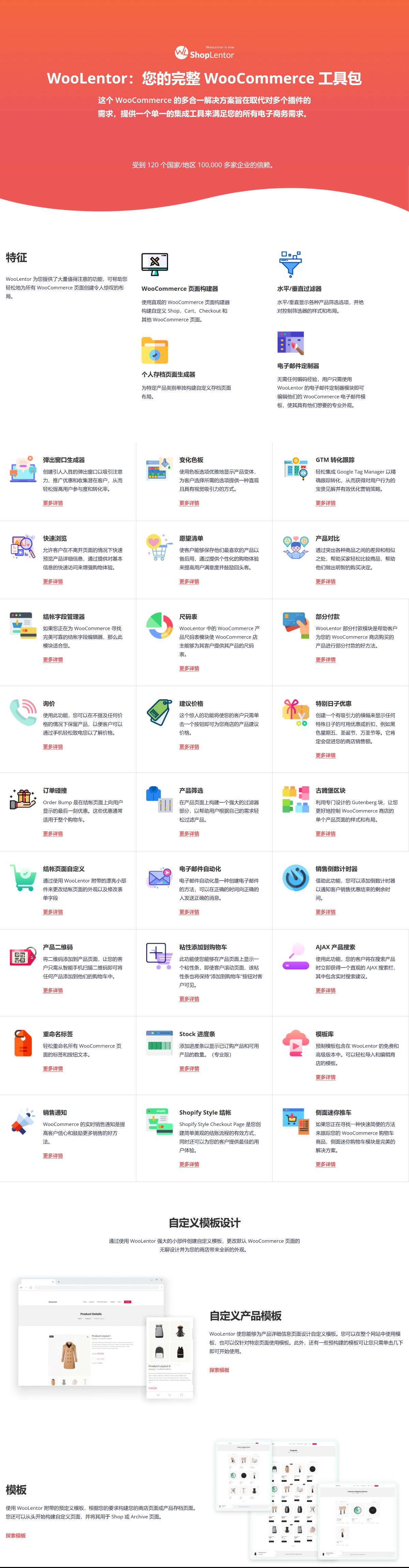 WooLentor Pro v2.5.2 – WooCommerce Elementor 插件 外贸跨境电商独立站模板编辑工具-1