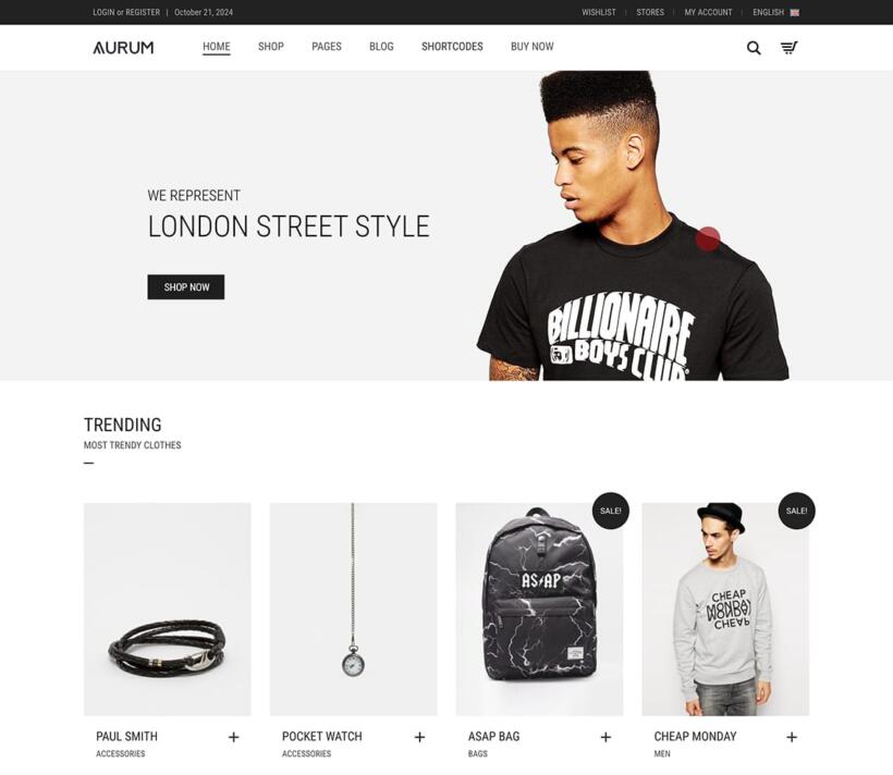 Oxygen v6.0.0 - WooCommerce WordPress主题 跨境电商独立站模板时尚服装时装店、家具店、装饰品、运动鞋子、家居产品、电子产品行业购物网站-1