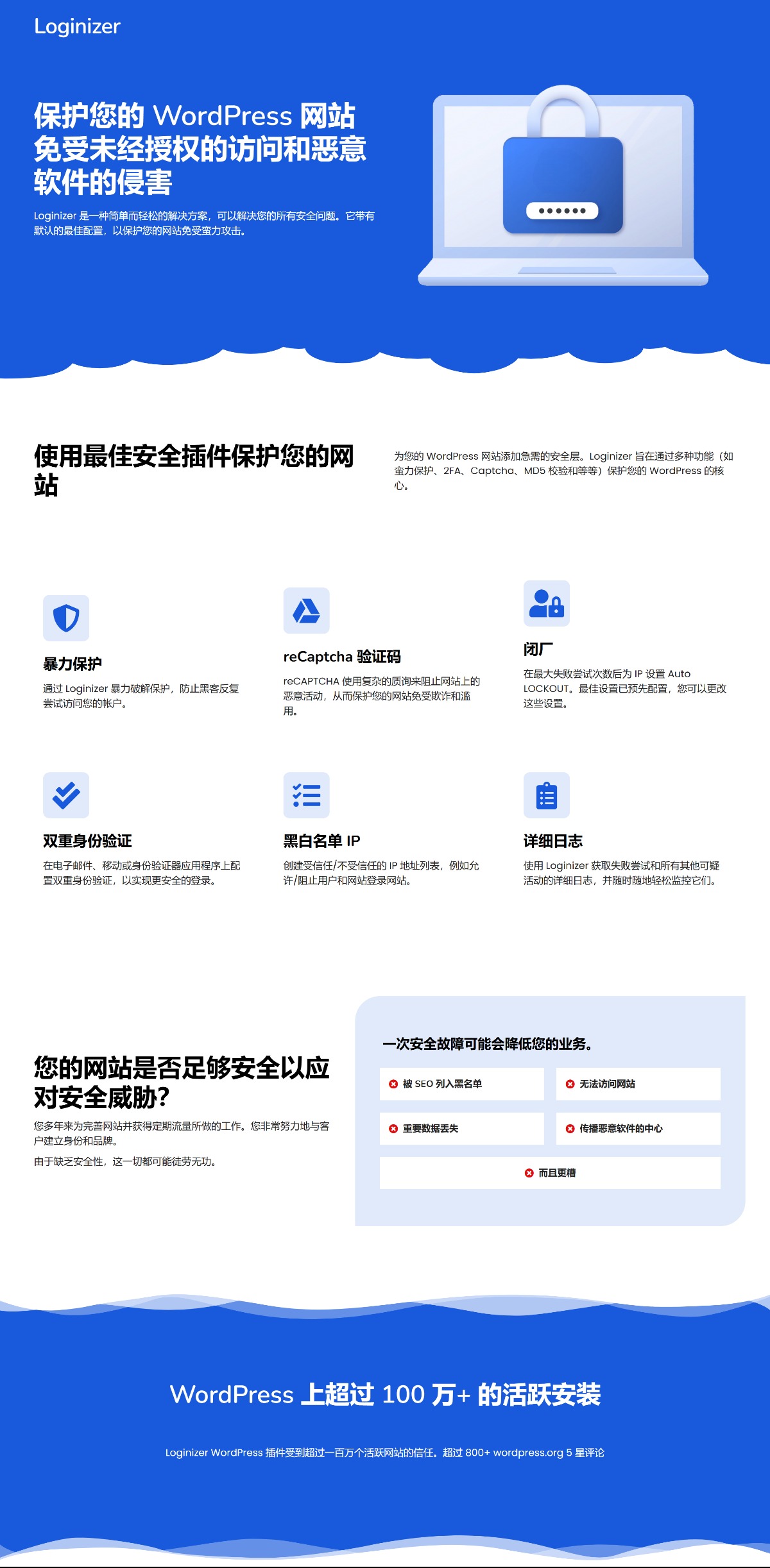 Loginizer Premium v​​1.9.3 - WordPress安全登录重试次数限制-1