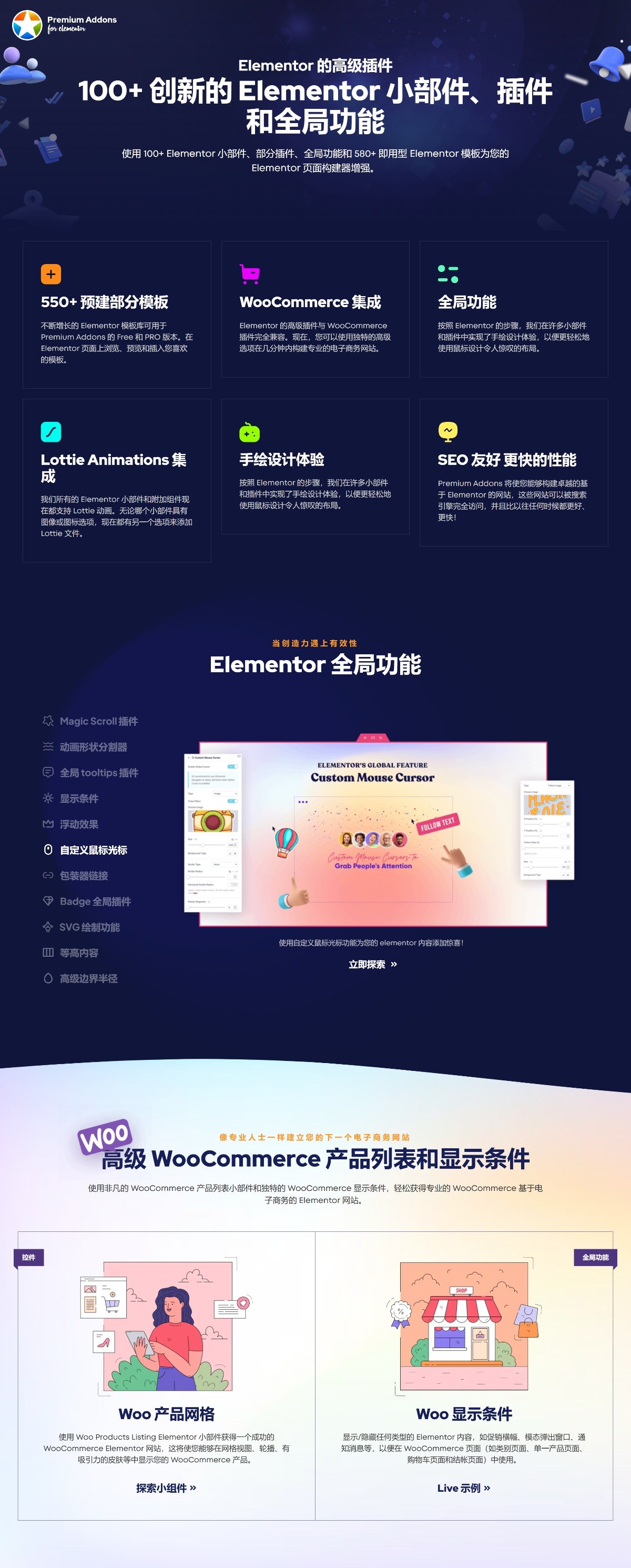 Premium Addons PRO v2.9.25高级插件专业版 Elementor 小部件 Wordpress主题模板编辑器插件扩展-1