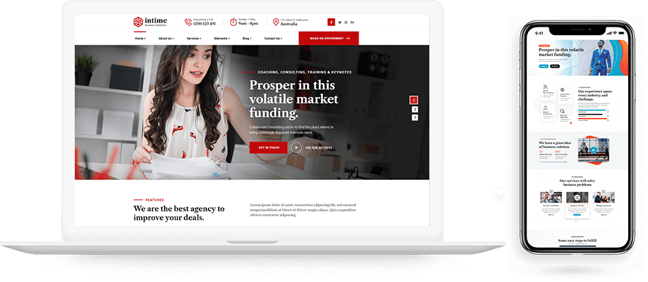 Intime v1.5.0 - 商业咨询WordPress 主题 商业咨询服务、商业顾问、创意、软件类网站模板-1 Intime v1.5.0 - 商业咨询WordPress 主题 商业咨询服务、商业顾问、创意、软件类网站模板-1