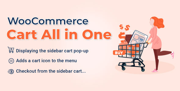 WooCommerce Cart All in One v1.1.3一键结帐 粘性“添加到购物车”按钮 购物车多合一优化结帐页面 提升转化率直接结账 跨境电商独立站购物网站结账流程优化提升转化率WordPress插件