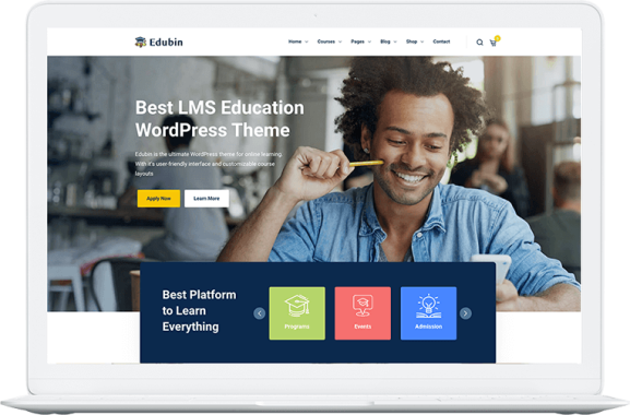 Edubin v9.3.7 - 教育 LMS WordPress 主题