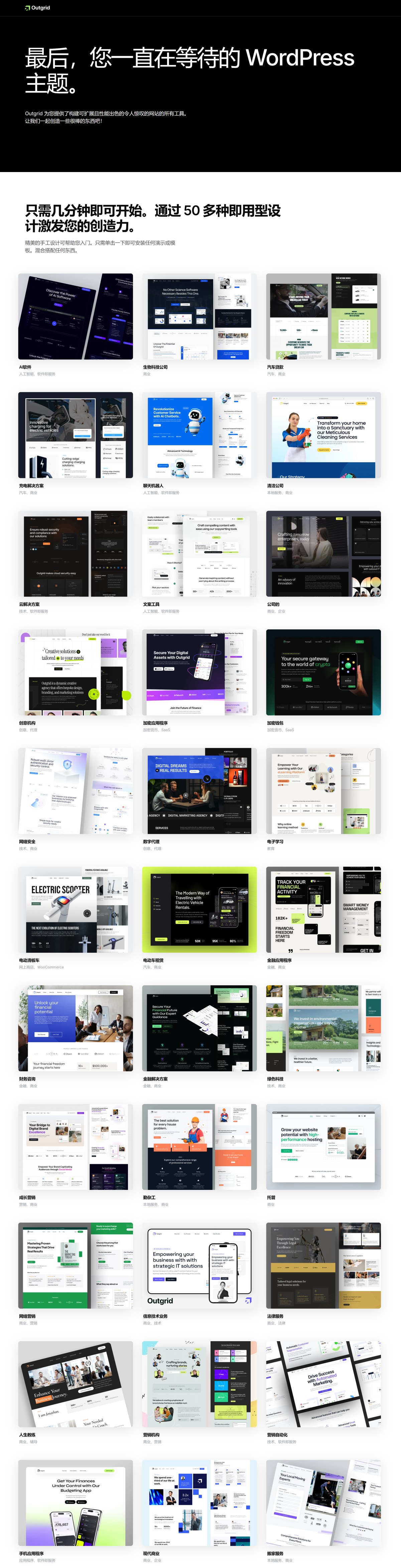 Framey v4.0.0 - 启动和 SaaS WordPress 主题 企业网站 商业咨询服务、商业顾问、金融类网站模板-1