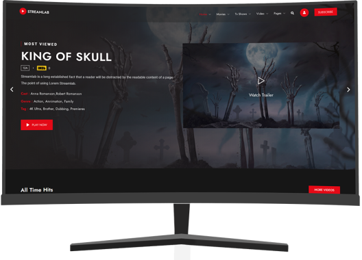 Streamlab v3.2 电影、电视节目和视频流网站 Wordpress主题模板 视频博客、网络连续剧、电影列表