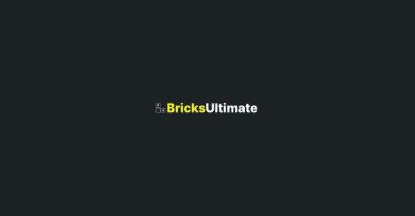BricksUltimate v1.7.8高级附加组件 Wordpress主题模板编辑器积木插件 Multipurpose Addon for Bricks