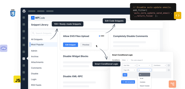WPCode Pro v2.2.3.1 WordPress 代码片段插件专业版