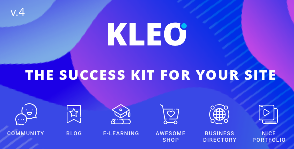 KLEO v5.4.3以社区为中心的多用途 BuddyPress WordPress 主题网站模板