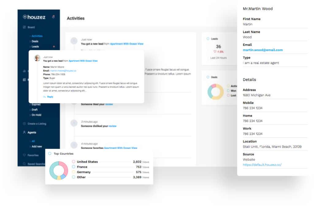 Houzez v3.4.3 - 房地产 WordPress 主题网站模板-1