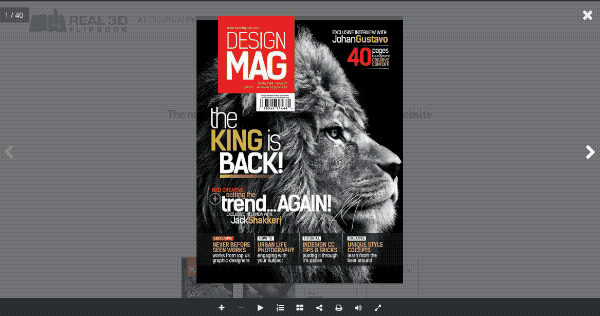 Real3D FlipBook v4.8.2 真实3D动画书 PDF查看器 网页3D翻书效果 可定制的翻页书WordPress 插件-1