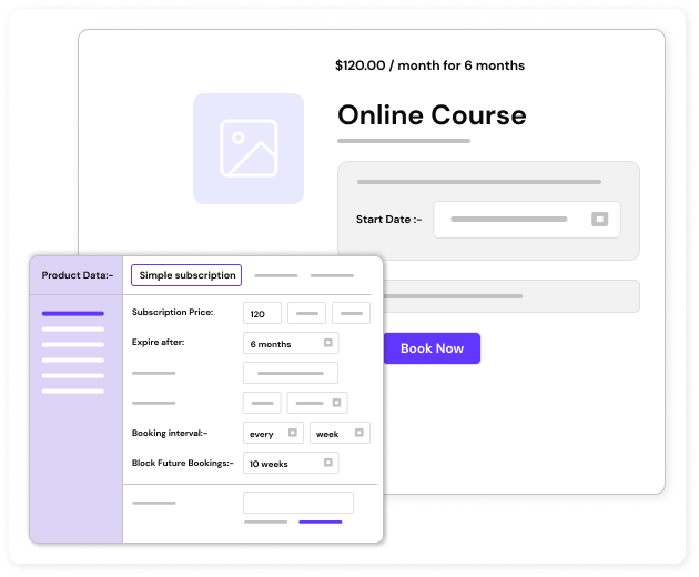 WooCommerce 的预订和预约插件 v6.9.0 Wordpress日程预订系统-1