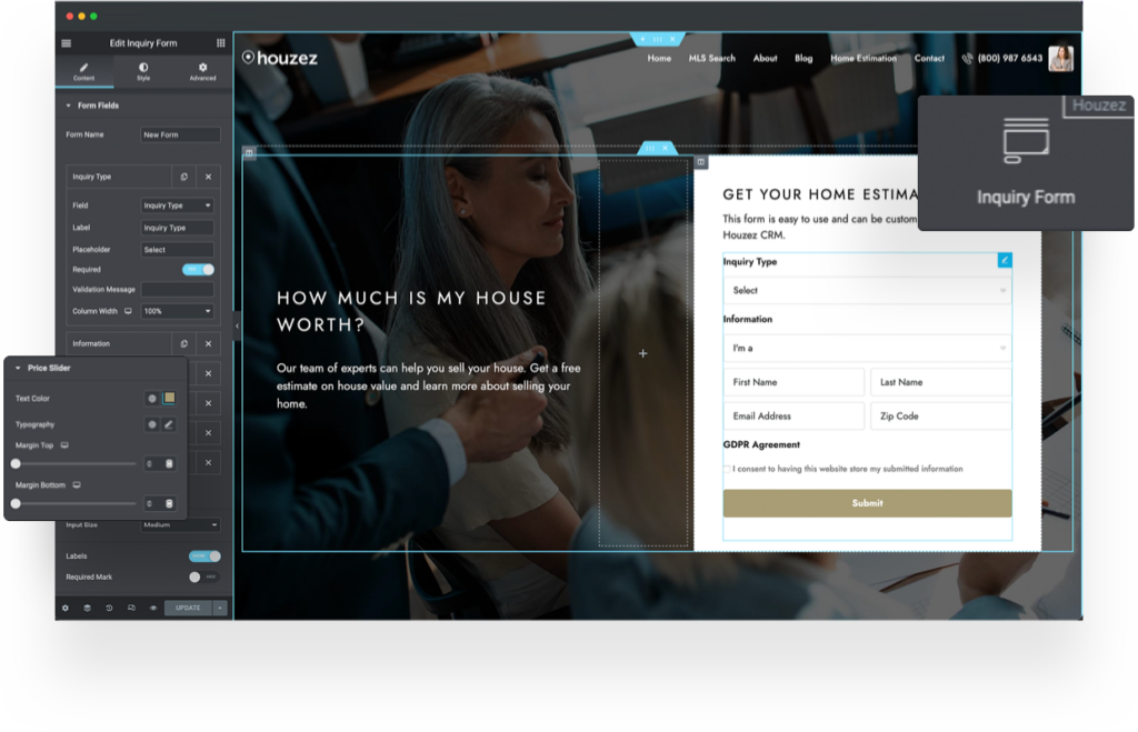 Houzez v3.4.3 - 房地产 WordPress 主题网站模板-1