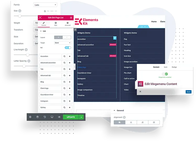 ElementsKit v3.7.4 - Elementor 页面生成器插件、元素包Wordpress主题模板编辑-1
