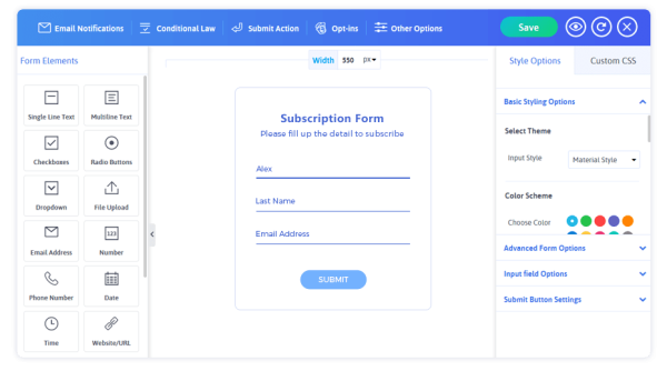 ARForms v6.8.1 + Addons表单构建器插件Wordpress插件