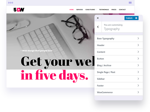 Astra Pro Addon v4.8.2适合任何网站的完美主题 WordPress WooCommerce 主题 适用于一般商业网站、跨境电商独立站商城模板时尚电子产品、数码产品、时装店、家具店、装饰品、手表、化妆品、运动鞋子、家居产品行业购物网站WordPress模板-1