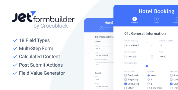 JetFormBuilder v3.4.3表单构建器插件 Wordpress表单创建插件