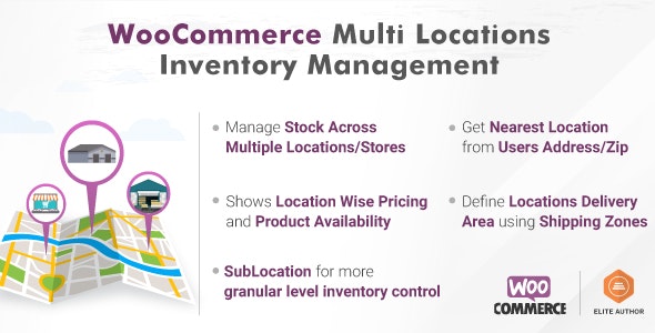 WooCommerce 多地点库存管理 v4.1.9 MultiLoca - WooCommerce Multi Locations Inventory Management跨境电商独立站电子商务解决方案Wordpress插件