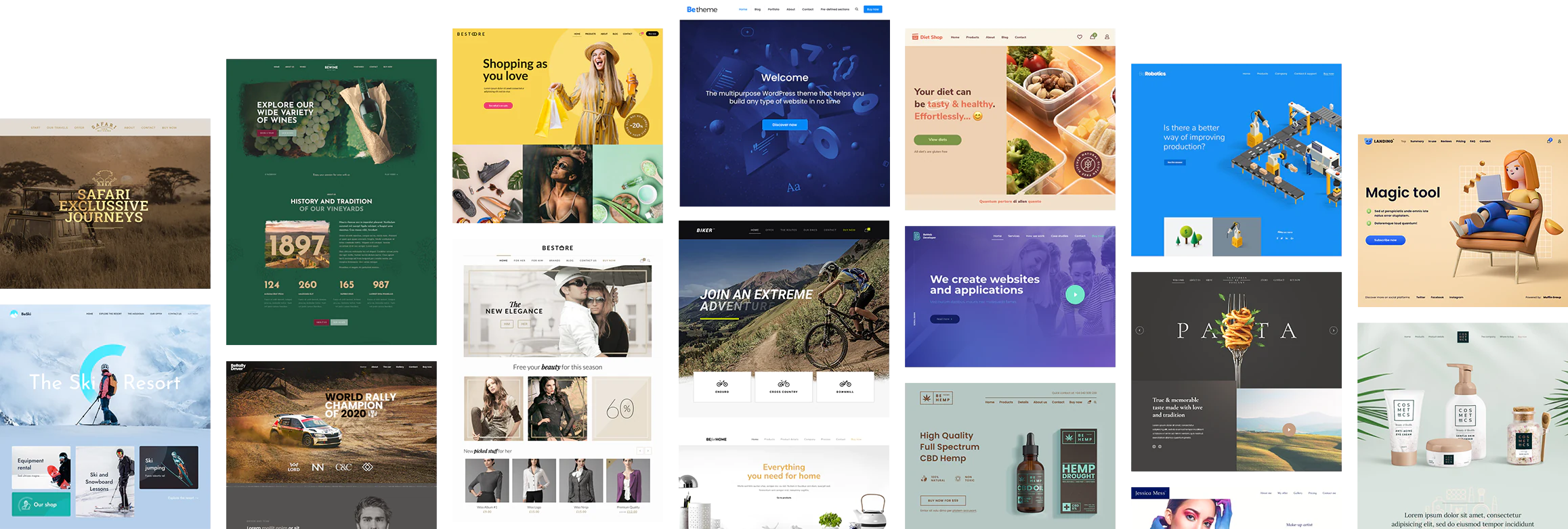 Betheme v27.5.12 - 响应式多用途 WordPress 和 WooCommerce 主题 适用于电子商务商城、跨境电商独立站、平面设计服务、商业咨询服务、商业顾问、创意、软件类网站-1