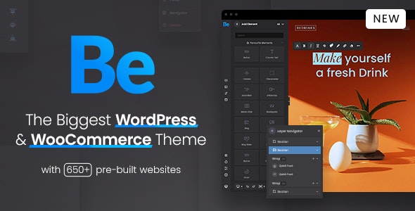 Betheme v27.5.12 - 响应式多用途 WordPress 和 WooCommerce 主题 适用于电子商务商城、跨境电商独立站、平面设计服务、商业咨询服务、商业顾问、创意、软件类网站