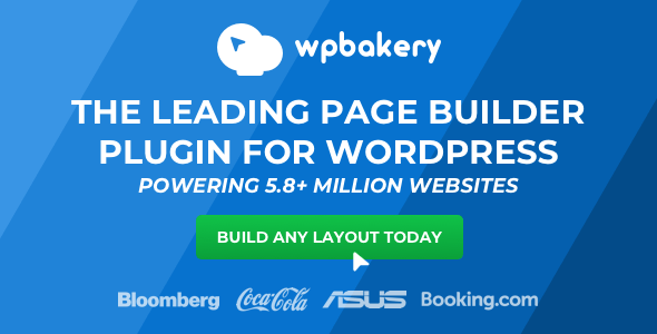 Wordpress强大的WPBakery页面构建器WPBakery Page Builder for WordPress v8.0