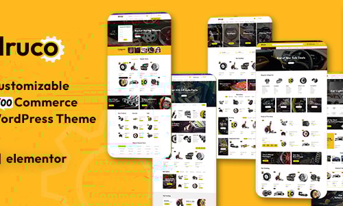 Druco v1.3.3 Elementor WooCommerce WordPress 主题 跨境电商独立站模板时尚电子产品、数码产品、时装店、家具店、装饰品、手表、化妆品、运动鞋子、家居产品行业购物网站商城模板