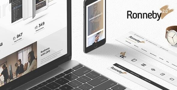Ronneby v3.5.63 - 高性能 WordPress 主题 适用于一般商业网站、企业网站、跨境电商独立站商城模板时尚电子产品、数码产品、时装店、家具店、装饰品、手表、化妆品、运动鞋子、家居产品行业购物网站模板