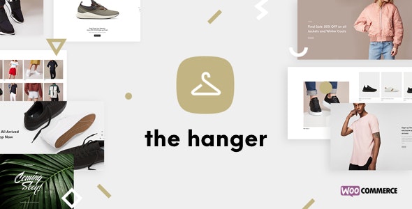 The Hanger v4.0 WooCommerce WordPress主题 跨境电商独立站商城模板时尚服装时装店、家具店、装饰品、运动鞋子、家居产品、电子产品行业购物网站
