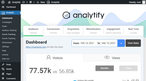 Analytify Pro v5.5.0分析专业版 Google Analytics数据分析插件